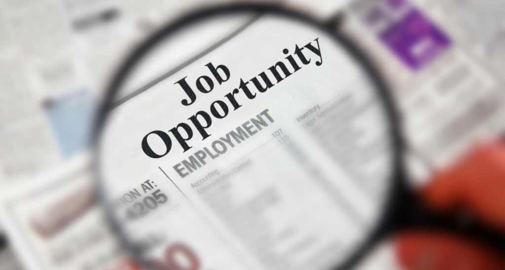 Opportunités d’emplois et de stages